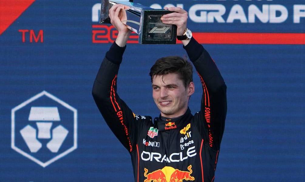 Verstappen ganó en Miami por delante de Leclerc y de Sainz