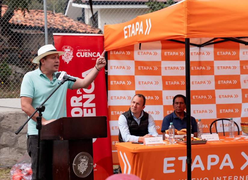 Cristian Zamora, alcalde de Cuenca.