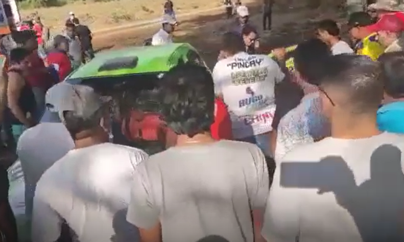 Asesinan a piloto de rallycross en una pista de Santo Domingo