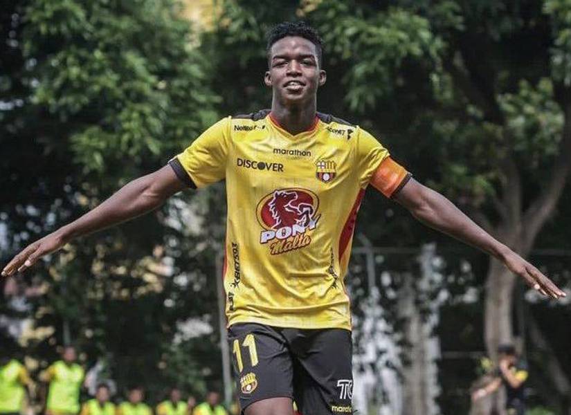 Barcelona SC va a prestar a Bruno Caicedo.