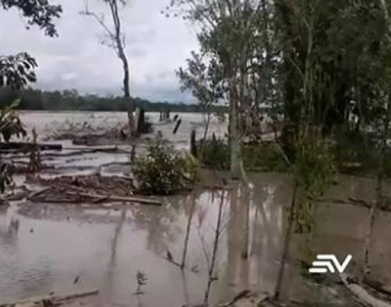 Inusuales y fuertes lluvias afectan a distintos sectores de la Amazonía