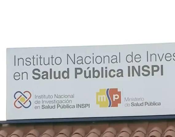 Letrero del Instituto Nacional de Investigación en Salud Pública.