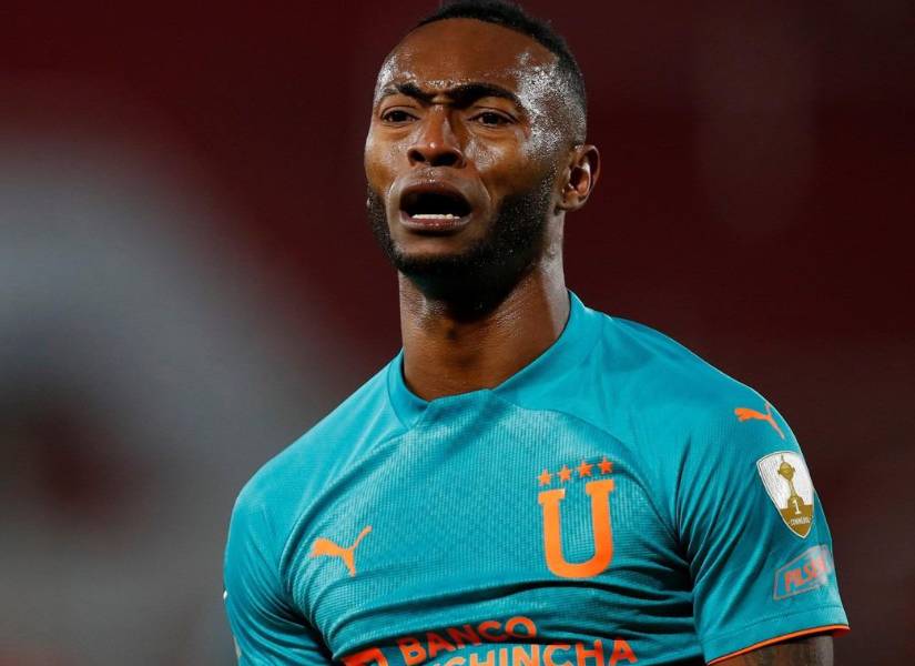 Pedro Pablo Perlaza, jugador secuestrado.