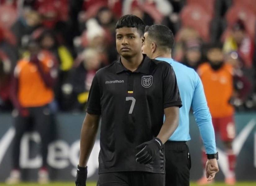 Jeremy Arévalo debutó en este 2025 con la selección de Ecuador.