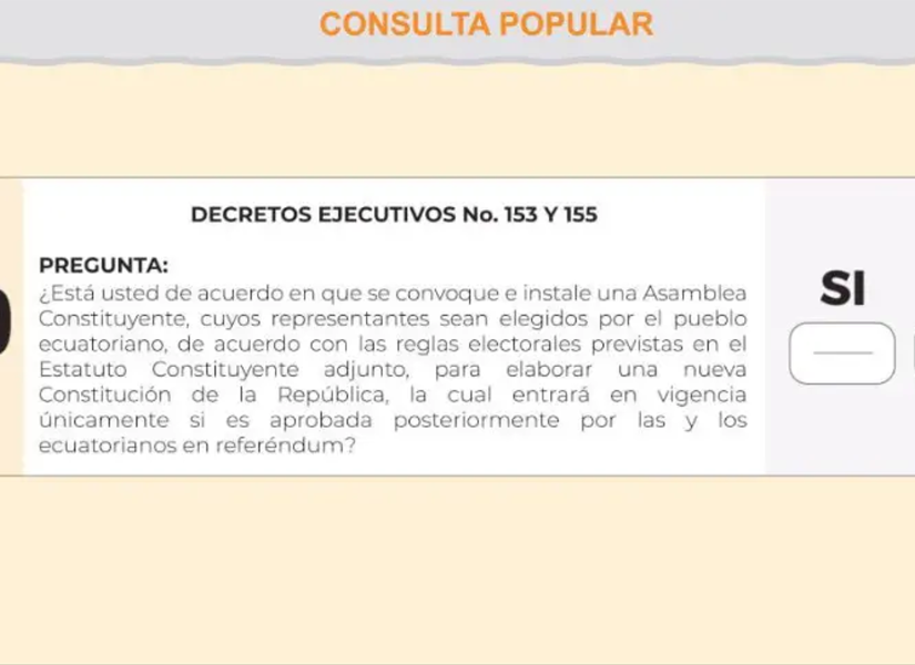 Todo lo que debe saber sobre el referéndum y consulta popular 2025