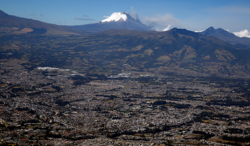 Poblados cercanos al Cotopaxi se preparan en caso de una emergencia