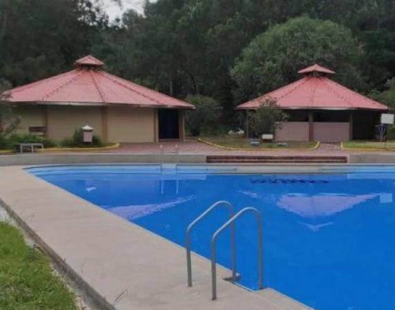 Las piscinas de Cununyacu, en Tumbaco, se encuentran completamente rehabilitadas.