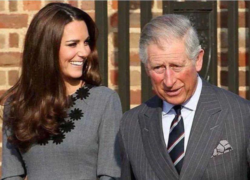 Kate Middleton y el Rey Carlos III
