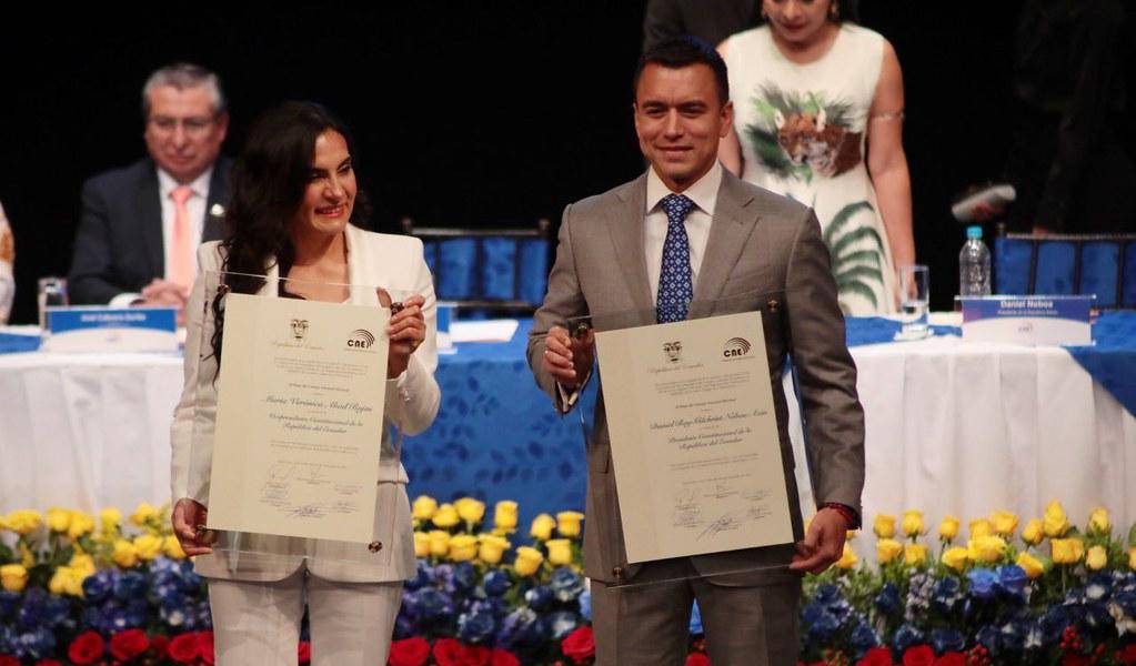 Daniel Noboa podría perder sus derechos políticos si renuncia a la campaña electoral, asegura el abogado André Benavides