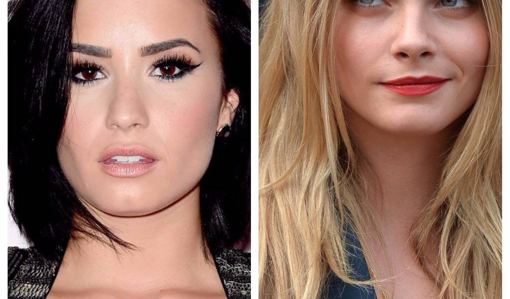 Demi Lovato y Cara Delevingne se muestran al natural y sin una gota de maquillaje