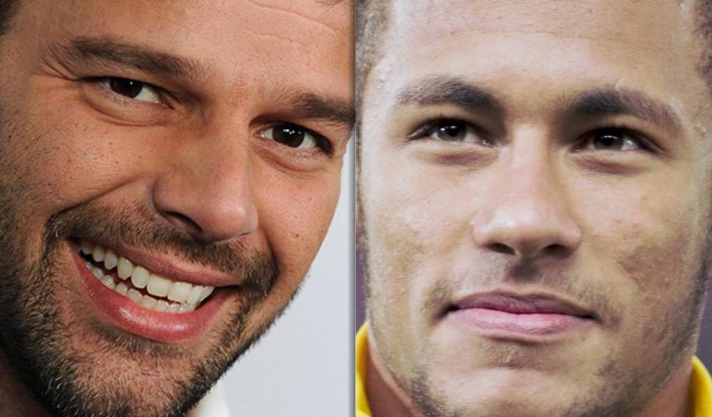 Ricky Martin se declara un admirador de Neymar