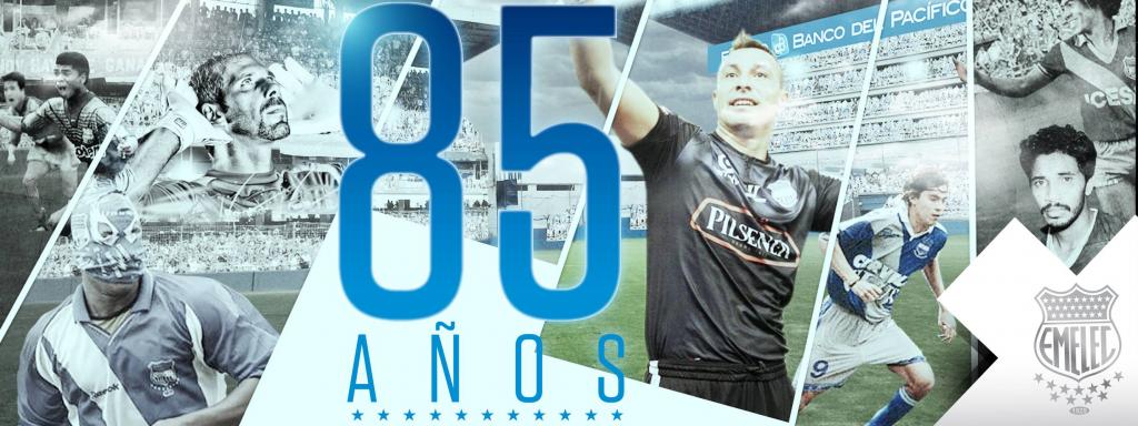 El Club Sport Emelec celebra sus 85 años de fundación