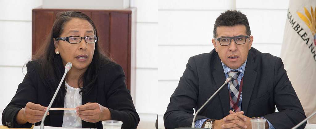 Asamblea desvinculará a dos asesores de Ana Galarza