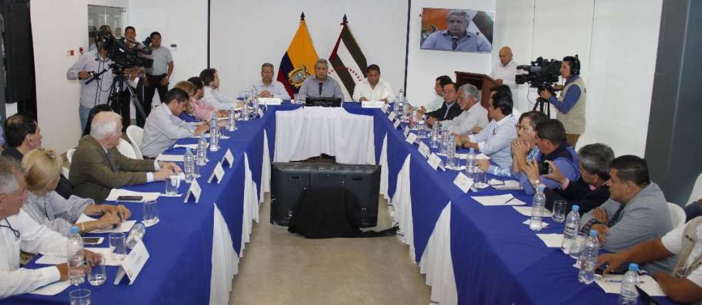 Moreno aseguró que $500 millones están destinados a reconstrucción en Manabí