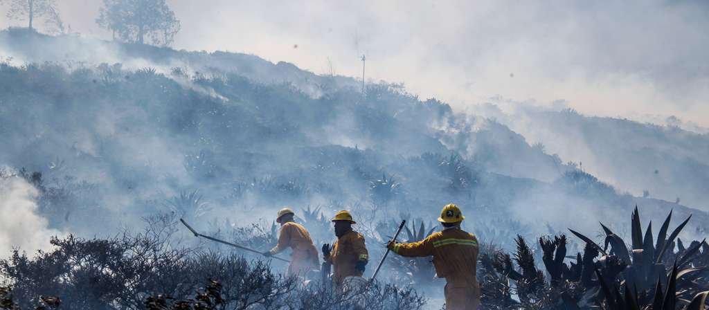 Más de 200 hectáreas afectadas por el fuego en el cerro Casitagua