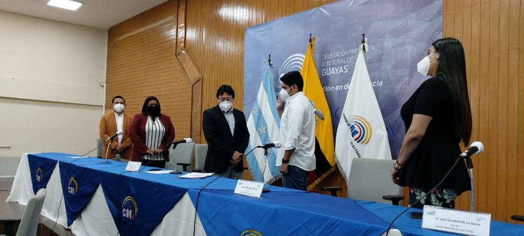 Posesionan a autoridades de Junta Provincial Electoral del Guayas