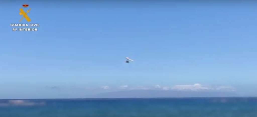 Policía intercepta una lancha voladora en España