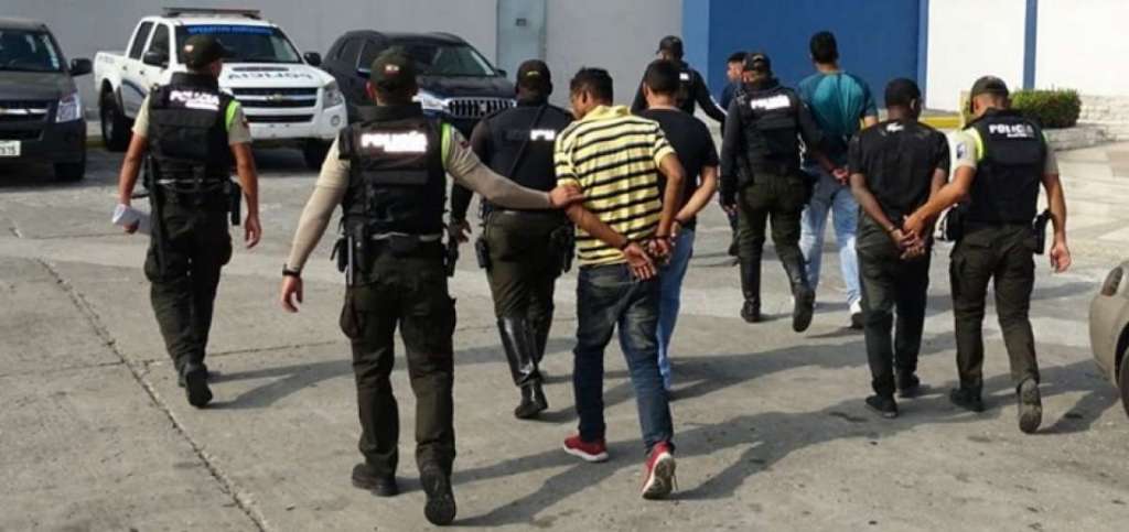 Delincuentes con récord de detenciones en Ecuador están libres