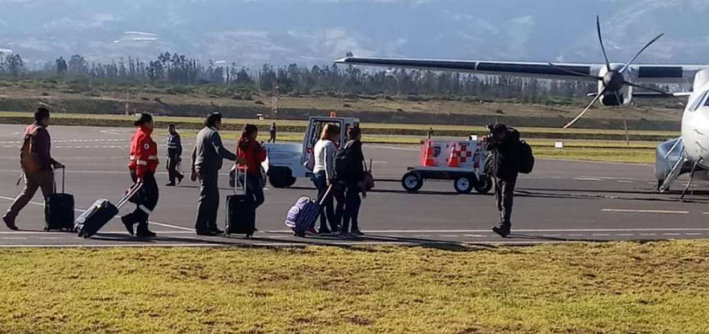 Familiares de Katty y Óscar viajaron a Colombia para identificar cuerpos