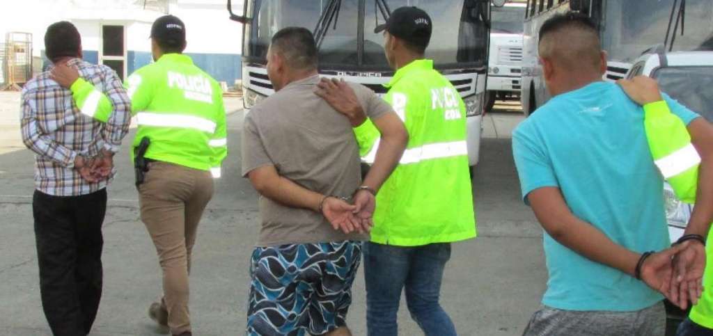 Cae banda de sacapintas extranjera que operaba en Guayaquil