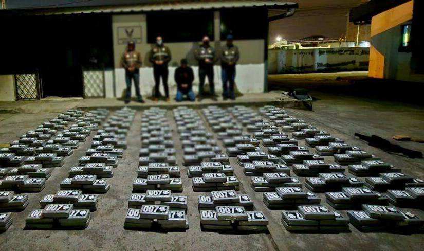 Foto referencial a incautación de droga en 2025