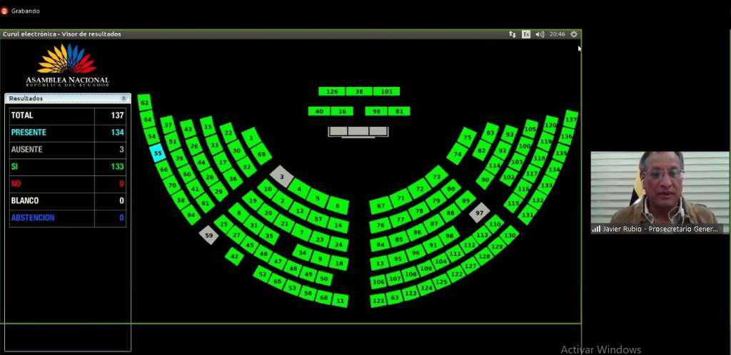Asamblea aprueba el acuerdo comercial con Asociación Europea