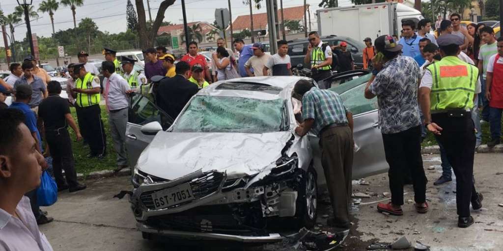 3 mil accidentes de tránsito se reportan en Guayaquil