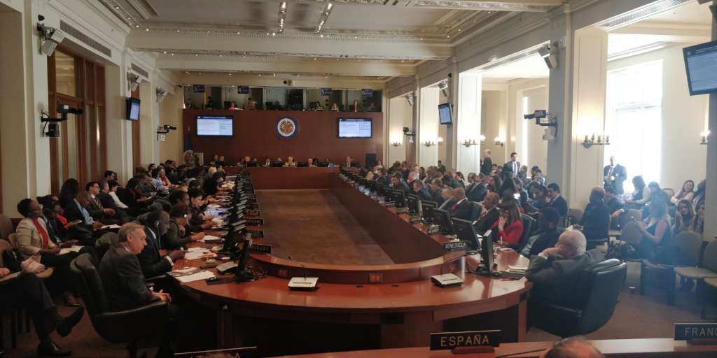 Países de la OEA apoyan por unanimidad la paz en Ecuador