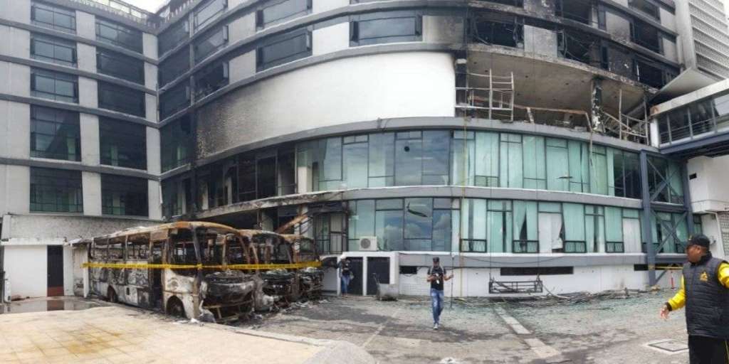 Octubre del 2019, un mes marcado por el vandalismo en Quito