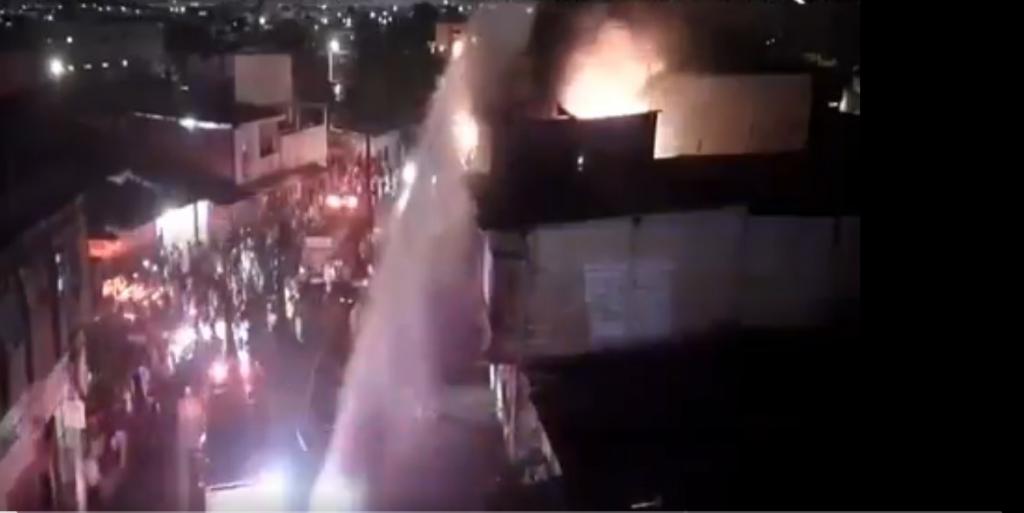 13 personas quedaron damnificadas tras incendio en el Guasmo Sur
