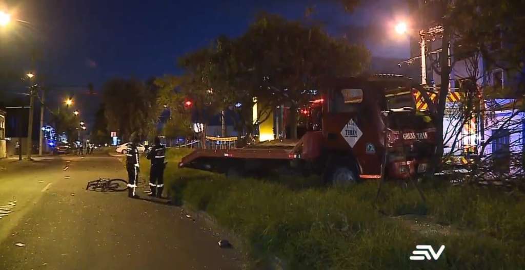 Un muerto tras accidente en norte de Quito