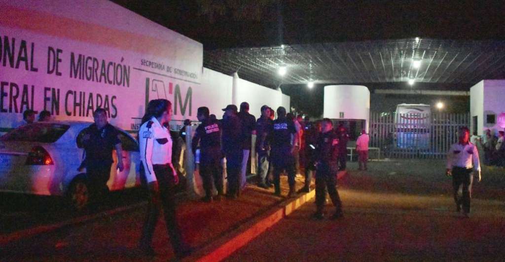 Protestas en México tras fuga de indocumentados