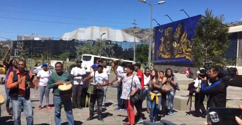 Familiares de joven asesinado en Mascarilla realizan protesta