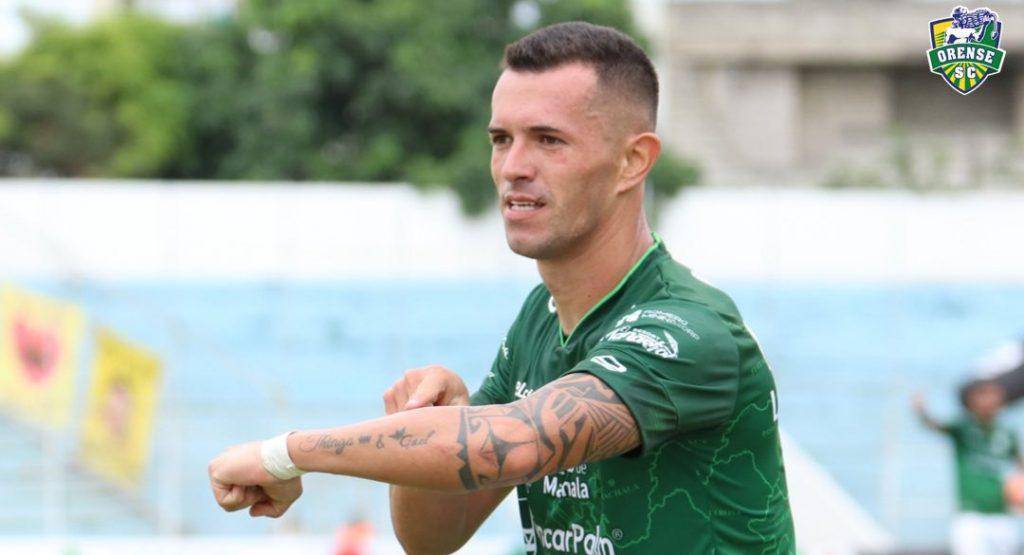 Orense SC vence a Cumbayá FC con triplete del paraguayo Leonardo Villagra