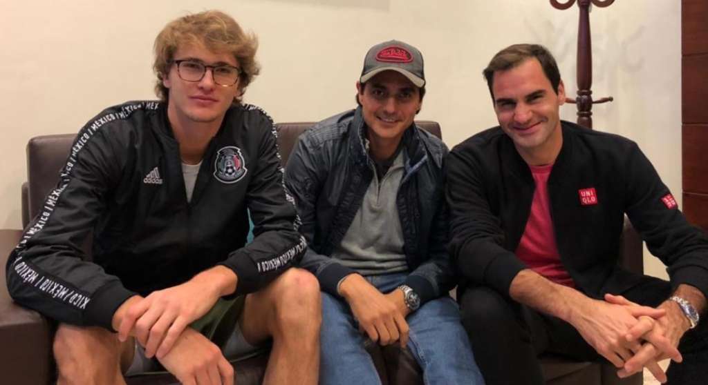 Roger Federer ya llegó a Quito para su partido