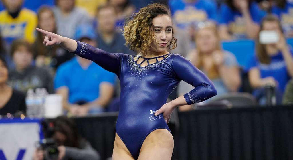 Katelyn Ohashi, la gimnasta del 10/10 posó desnuda para ESPN