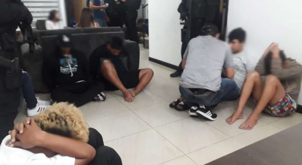 Doce detenidos durante operativo en el cantón Daule