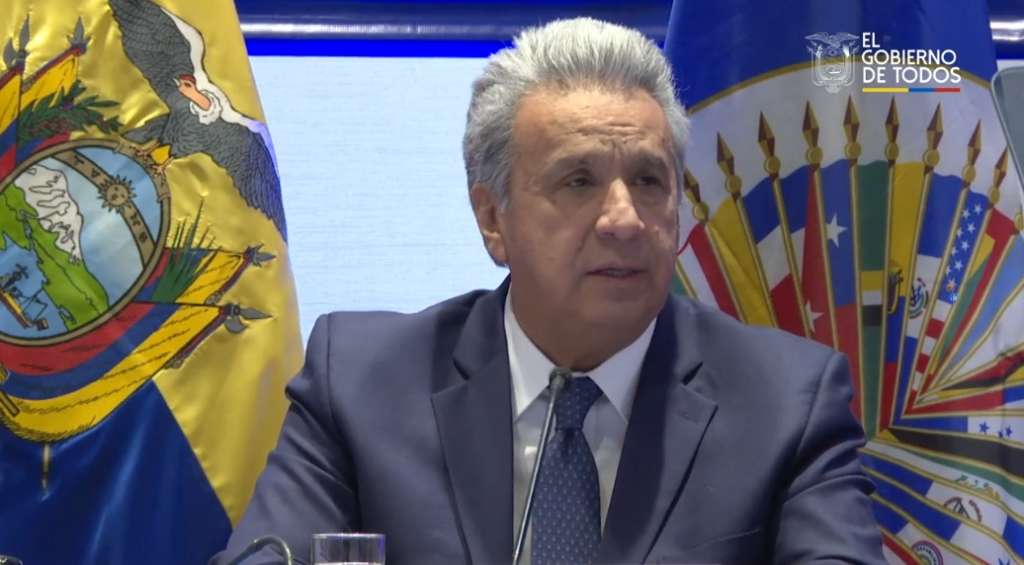 Moreno habla de intentos desestabilizadores en la región