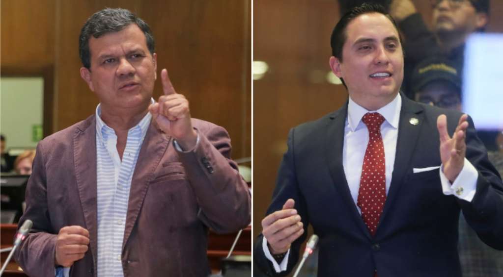 Polémicas revelaciones de conversación entre asambleísta Azuero y exlegislador Mendoza
