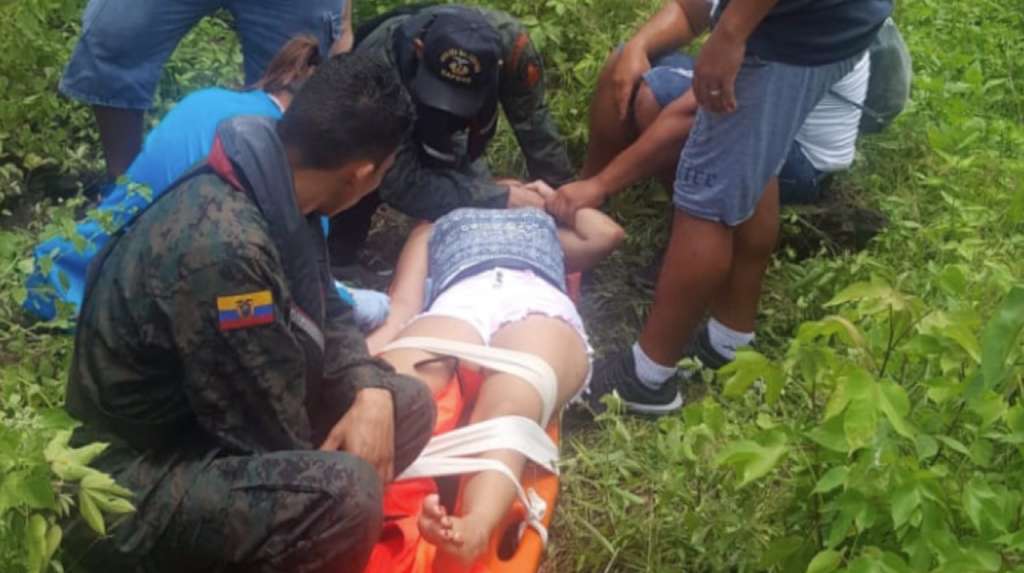 Joven sufre accidente en la isla de San Cristóbal