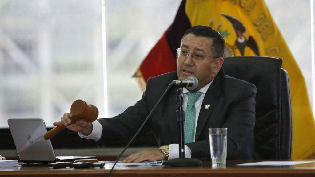 Iván Saquicela regresa a la presidencia de la Corte Nacional de Justicia
