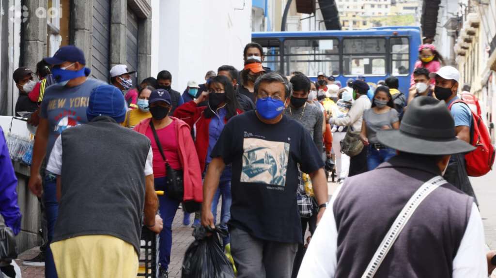 COVID-19: Más de 2.000 casos nuevos en Ecuador en las últimas 24 horas