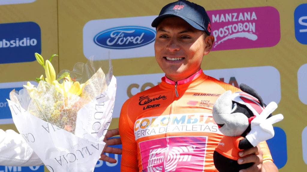 Caicedo sigue líder disputada la Etapa 3 de Tour Colombia