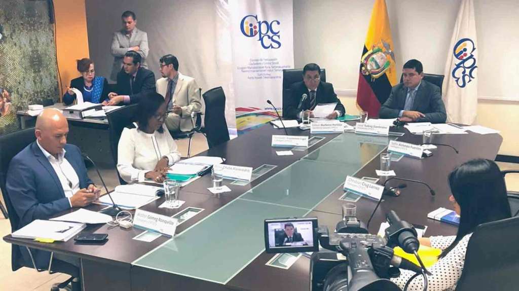 Unifican pedidos de juicio político a vocales del CPCCS