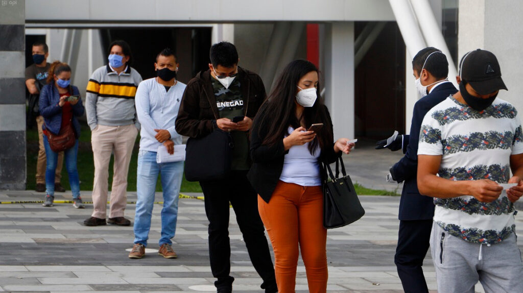 Quito registra 168 nuevos contagios en las últimas 24 horas