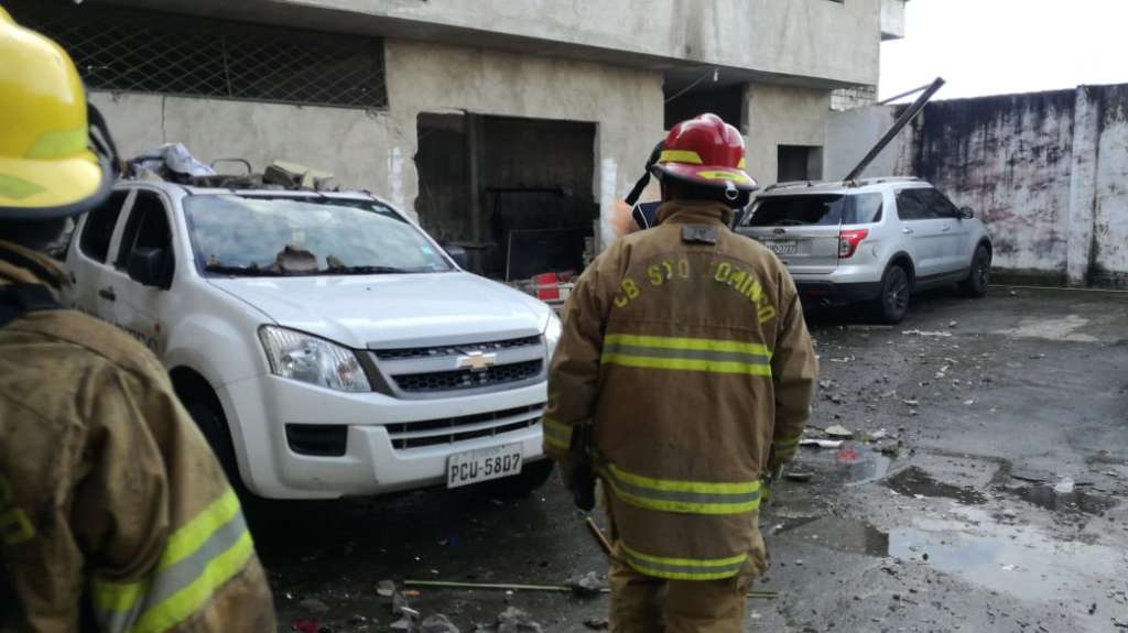 10 heridos tras explosión en Santo Domingo