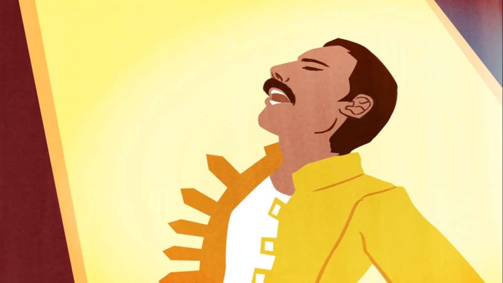 El doodle dedicado a Freddie Mercury