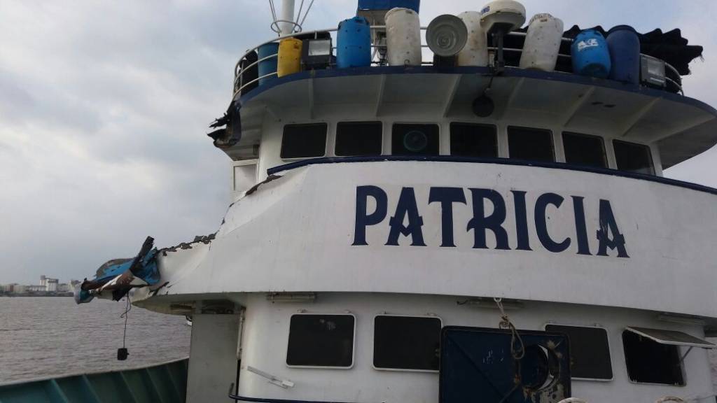 Prisión preventiva contra capitán de barco que chocó con puente Santay