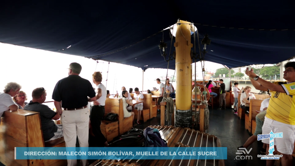 Paseos turísticos por el río Guayas