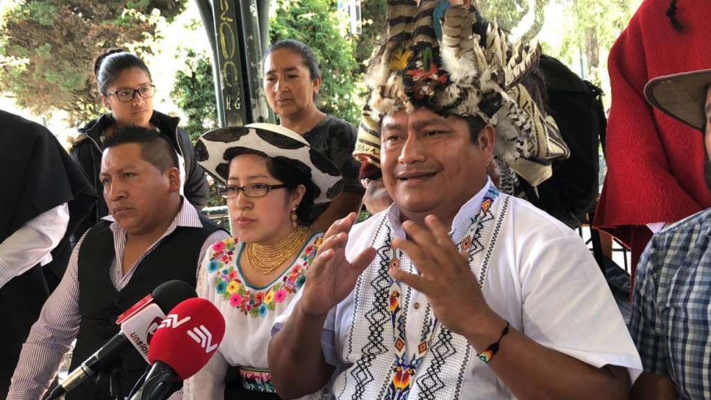 Jaime Vargas asegura que es el segundo presidente de Ecuador